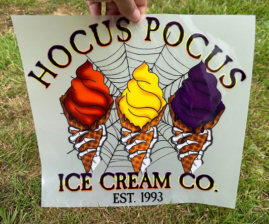 Hocus Ice Cream Co. DTF