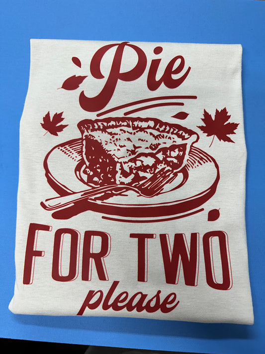 Pie for two please DTF