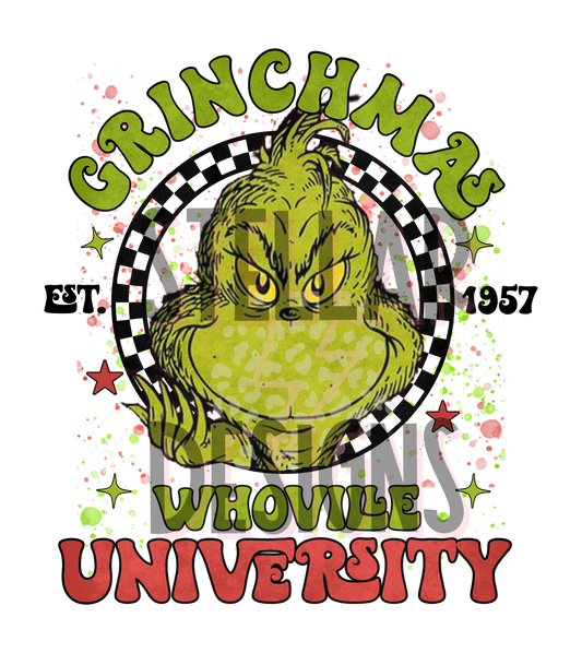 Grinchmas University DTF