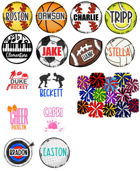 WHOLESALE Sports bag tags-New Style