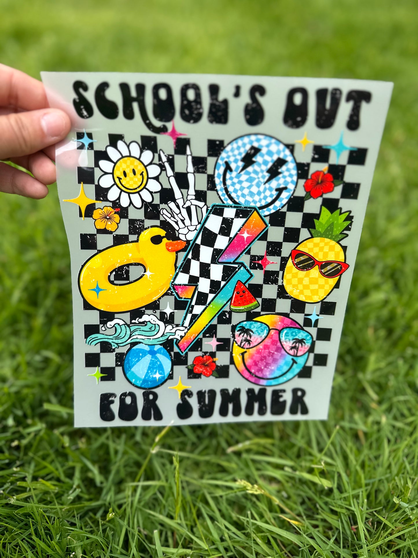 School’s out for summer retro DTF