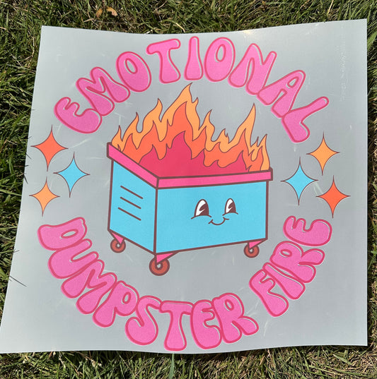 Emotional Dumpster Fire DTF