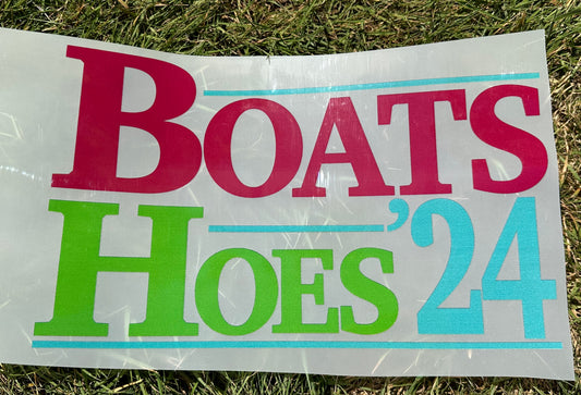 Boats & Hoes Color DTF