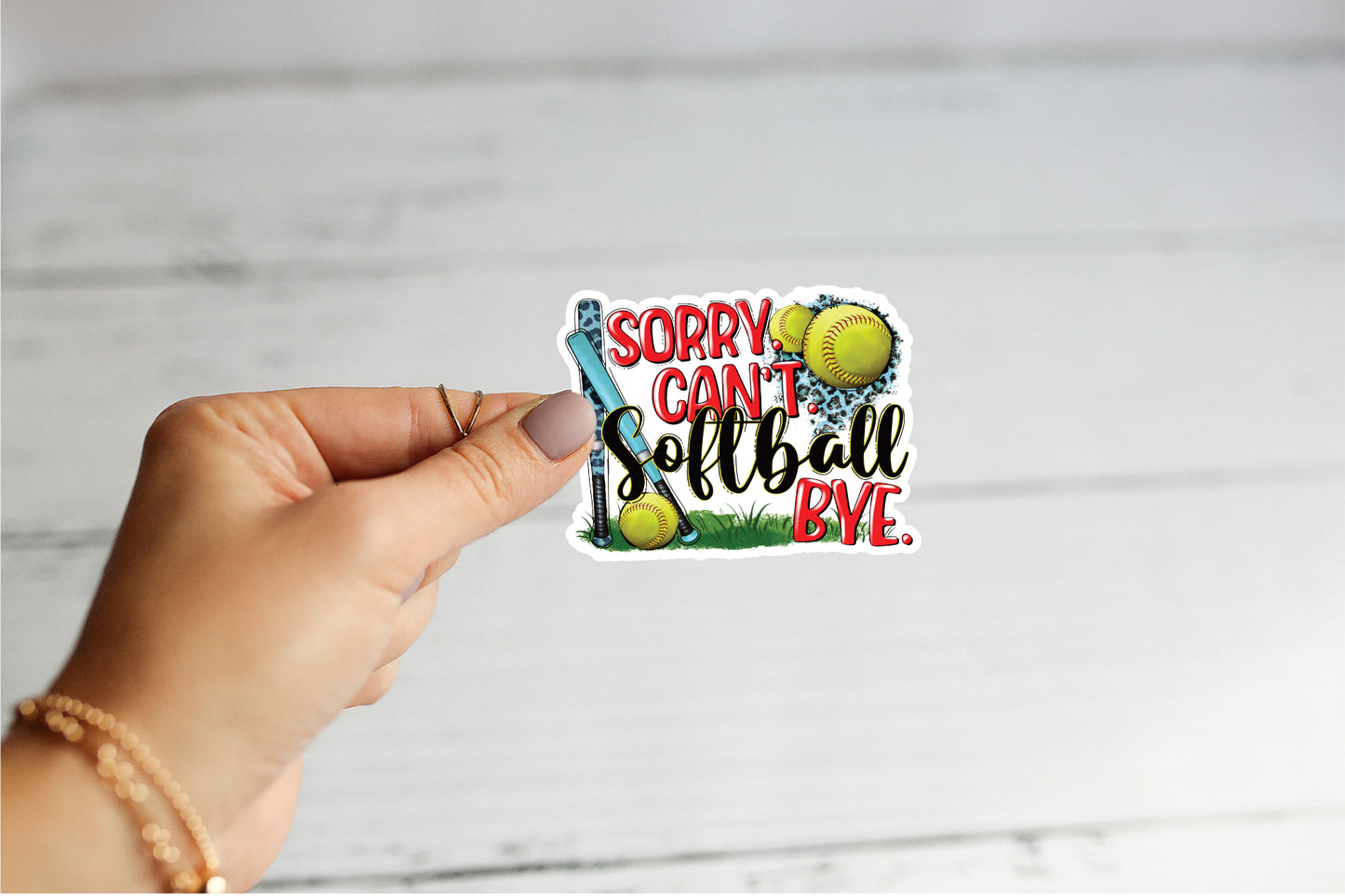 Softball Stickers-Wholesale
