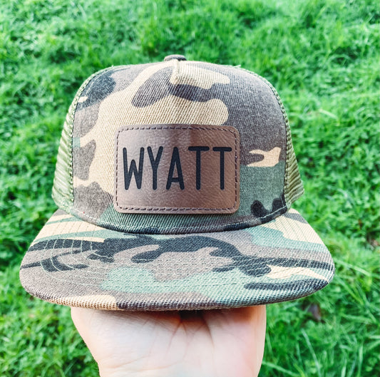 YOUTH Custom Hat with Patch